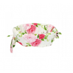 Vložka do košíka biela s kvietkami 1